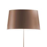 Vibia Warm 4906 design-lattiavalaisin, ruskea