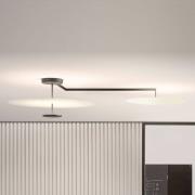 Vibia Flat LED-kattovalaisin 3-lamppuinen Ø 55 cm valkoinen