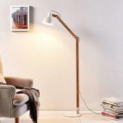 Lindby lattiavalaisin Shivanja, puu, säädettävä, 146 cm, E27