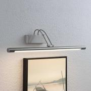 Lindby LED-kuvavalaisin Mailine, 69 cm, nikkeli, kytkin