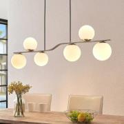 Lindby riippuvalaisin Avalyn, nikkelin värinen, lasi, 110 cm, E14