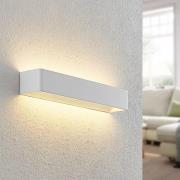 Arcchio LED-seinävalaisin Karam, 53 cm, valkoinen, metalli, ylös/alasv...