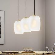 Lucande Taylan riippuvalaisin, 3-lamppuinen, pitkänomainen