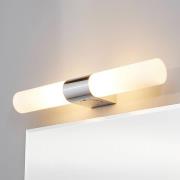 Lindby peilivalaisin Ziva, pistorasia, valkoinen, lasia, IP44