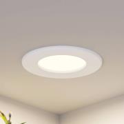 Prios LED uppoasennusvalaisin Cadance, valkoinen, 12 cm, CCT, IP44