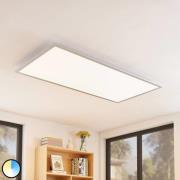 Lindby Zento LED-paneeli, CCT, himmennin