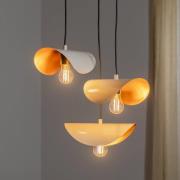 Riippuvalaisin Sivani MR-964 3-valo rondelli valkoinen/kultainen