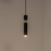 Riippuvalaisin Alas, musta, metalli, ripustin 135 cm, GU10