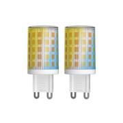 LUUMR Smart LED G9 2.5W CCT Tuya ZigBee Hue sarja 2 kpl