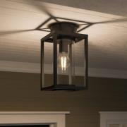 Lucande ulkokattovalaisin Ferda, 29 cm, antrasiitti, IP44