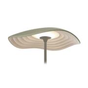 Bover LED-pöytävalaisin Valentina M/29, oliivinharmaa/valkoinen