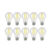 LED-filamenttilamppu E27 3,8W 827 806 lm 10 kpl