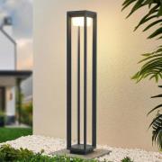 Prios LED polkuvalaisin Gamion, 90 cm, antrasiitti, metalli, IP54