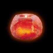 Suolakristalli teekynttilänpidike, pieni 400 g