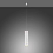 JUST LIGHT. Kiinnitä ladattava LED-riippuvalaisin, valkoinen, rauta