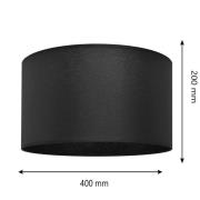 Varjostin Alba, Ø 40 cm, E27, musta