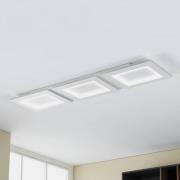 EGLO connect LED-kattovalaisin Padrogiano-Z 3-valo, 120 x 30 cm