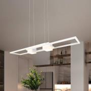 Albany LED-riippuvalaisin, valkoinen, 100 x 28 cm, alumiini, CCT himme...