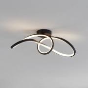 EGLO connect LED-kattovalaisin Calarossa-Z, musta, alumiini