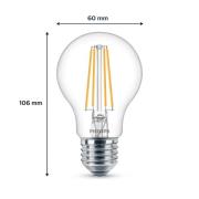 Philips-LED-lamppu E27 7W 850lm 4000K kirkas 3 kpl