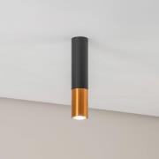 Euluna Thalassa alasvalo 1-valoinen musta/kupari 29 cm