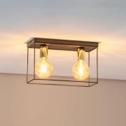 Kattovalaisin Anna metallikehyksellä, 2-lamppuinen