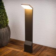 Lucande LED-tievalaisin Nevio, 60 cm, antrasiitti, metallia