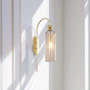 Maytoni Antic-seinälamppu, lasivarjostin, konjakki