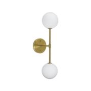 PR Home Sigma D seinävalaisin, kulta/opal, 2-valo 49 cm lasi