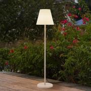 Lucande terassivalaisin Jaimy, beige, metalli, 150 cm, E27