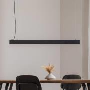Luxe LED-riippuvalaisin, musta Pituus 112,5 cm Metalli 4000 K