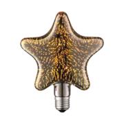 Lucande LED-valaisin E27 tähti 4W 3D ilotulitus