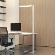 Arcchio LED-lattiavalaisin Timon, 195 cm, valkoinen, 54 W, alumiini