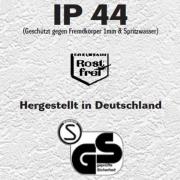 Ulkopuolinen seinävalaisin Aqua Rain, ruostumaton teräs