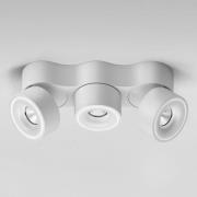 Egger DLS LED-kohdevalaisin Clippo Trio, valkoinen, DALI-himmennettävä