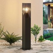 Lucande Fiola jalustavalaisin, 60 cm, antrasiitti, IP54