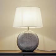 Lindby Florentino pöytävalaisin, 49 cm, keramiikka, tekstiili