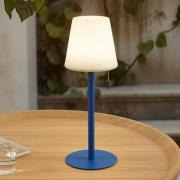 Lindby LED-ladattava valaisin Azalea sininen alumiini CCT korkeussääde...