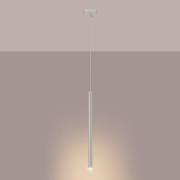 Pastelo riippuvalaisin, beige, Ø 2 cm, teräs, 3-valo.