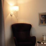 Rullaseinävalaisin, juutti, valkoinen/beige, lukuvalot, lukuvalo