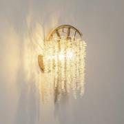 Seinävalaisin Grape, messinki antiikki Korkeus 42 cm metalli/lasi 2-va...