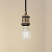 Lindby Riippuvalaisin Hattie, messinki, Ø 5 cm, metalli, E27