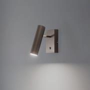 Axion seinävalaisin, 1-valo, titaaninvärinen, teräs