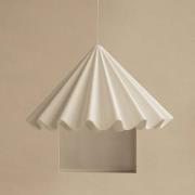 Audo riippuvalaisin Dancing, valkoinen, Ø 65 cm, huopa