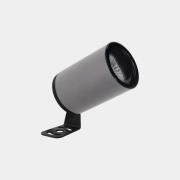 LEDS-C4 Eko kohdevalaisin ulos, harmaa, korkeus 15,7 cm, alumiini