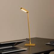 Lavale LED-pöytävalaisin, okra-keltainen, himmennettävä, korkeus 42 cm