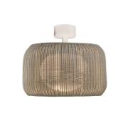 Bover LED-kattovalaisin Fora, luonnonvalkoinen/beige, Ø 50 cm