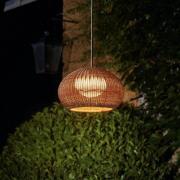 Bover LED-ripustusvalaisin Garota, pistoke grafiitinruskea/ruskea