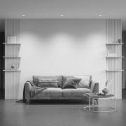 Maytoni uppoasennusvalaisin Share, valkoinen/kulta, Ø 8,5 cm, alumiini...