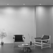 Maytoni upotettava valaisin Dot valkoinen pyöreä 11,8 x 9 cm alumiini ...